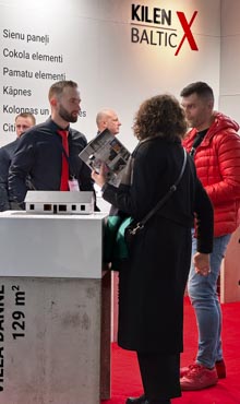Kilen Baltic stends izstādē