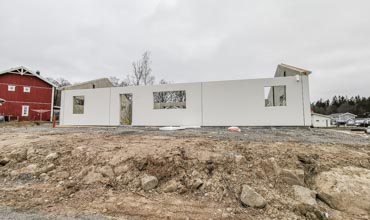 Tipveida dzelzsbetona privātmājas projekts