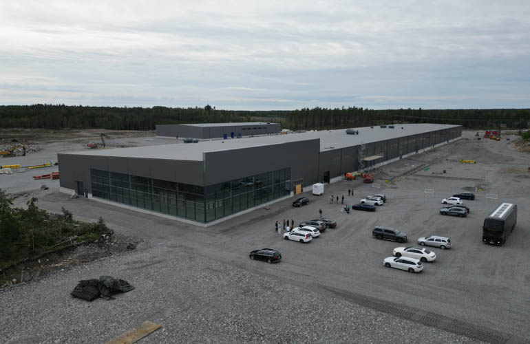 ēka būvniecības procesā